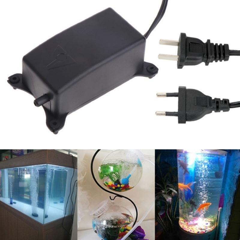 Ultra Low Noise Oxygen Air Pump Aquatic Accessories Fish Tank Air Compressor Oxygen Pump Aquarium Fish Tank Oxygen Pump Supplies