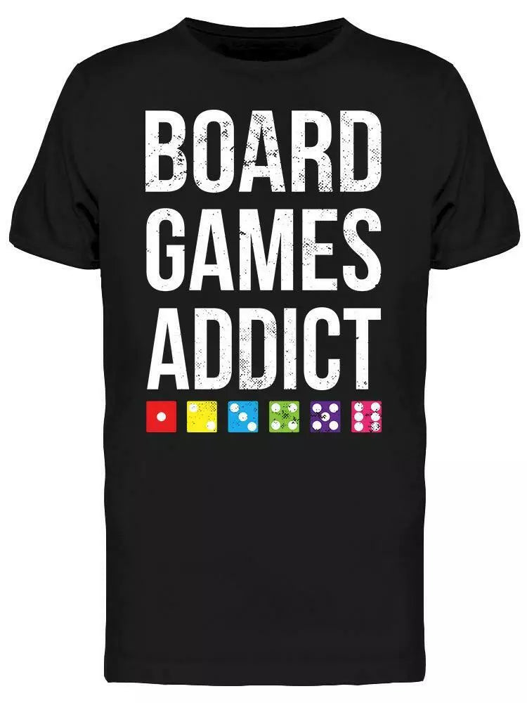 Board Games Addict Tee Men&#039;s -Image by Shutterstock