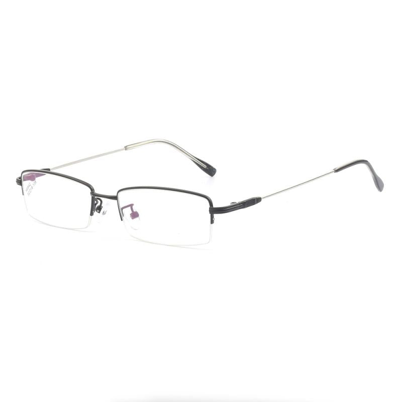 Sunny Spot Wholesale Memory Metal Optical Glasses Frame Can Be Equipped With Myopia Anti-Blu-ray Computer Games Fashion Sunglasses Frames