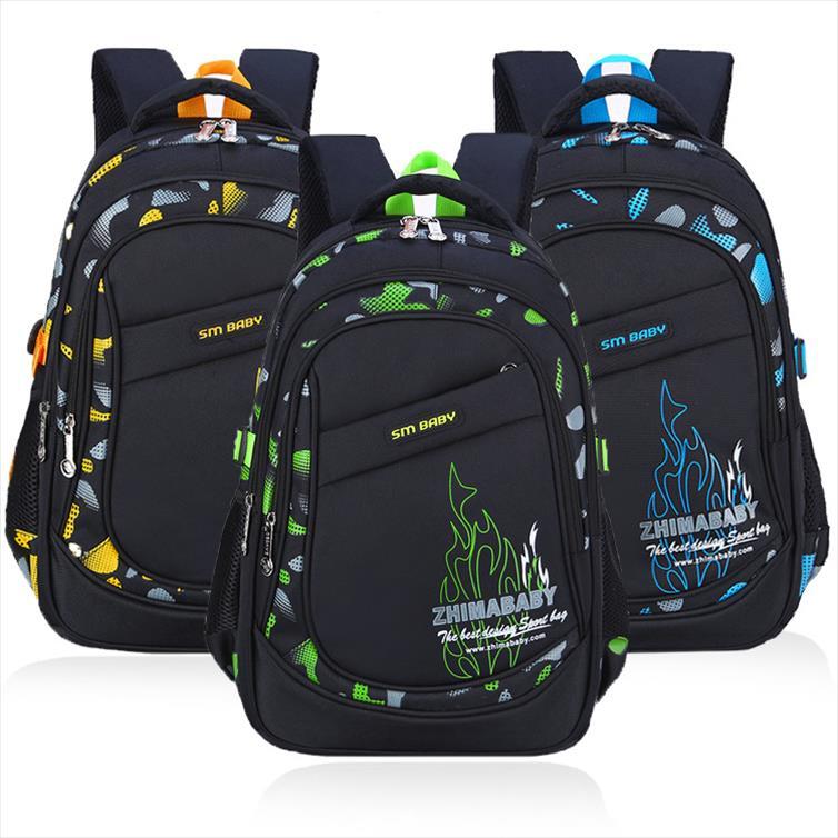 Schoolbag Children Casual Backpacks Nylon Large Size Student School Bags 7 14 Years Waterproof Boy Backpack Kids Knapsack