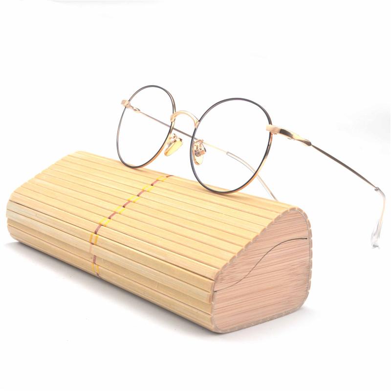 MINCL-2021 Brand Design Plain Glasses Alloy Frame Women Glass Classic Round Clear Lens Elegant Vintage EyewearFML Fashion Sunglasses Frames