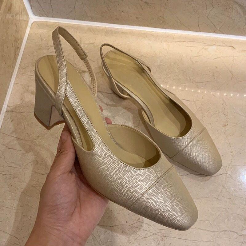 2021 Fairy style summer women&#039;s sandals evening breeze gentle designer high heels toe cap fashionable leather comfortable roman ribbon office 3