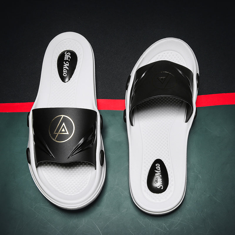 Summer 2022 Sandbeach Mens Slippers Youth Student Slides Black Grey White Light Blue Orange Designers flip flops Size 40-45 Code: 96-1953