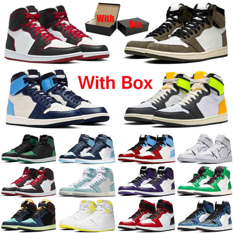 nd Socks Volt Gold 1 1s jumpman mens basketball shoes Dark Mocha Obsidian UNC Patent men women trainers sports sneakersC5NY4UEU