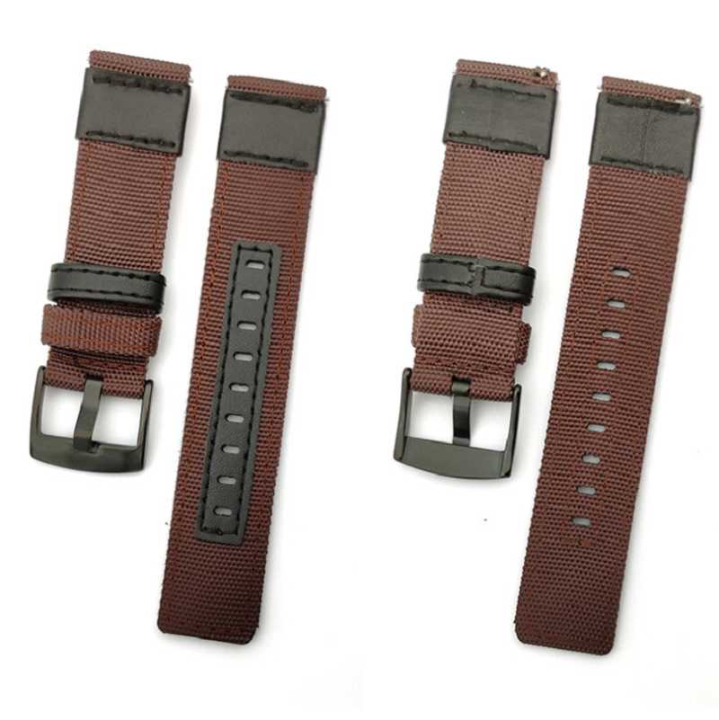 Watch Bands Shadowshark 20mm-22mm-24mm Band NylonI It Works With Samsung&#039;s S3.S2 Smartwatch Jeep The 2021