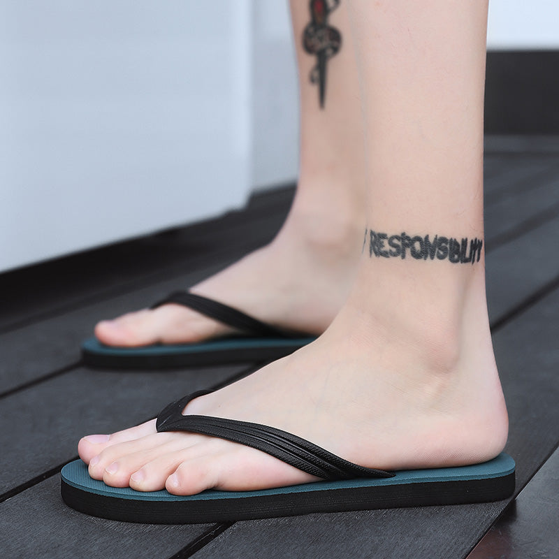 Top Quality Fashion Womens Men Flip Flops Slippers Youth Student Slides Triple Black Red Blue Gray Shoes Size Eur 39-44 Code: 64-0222