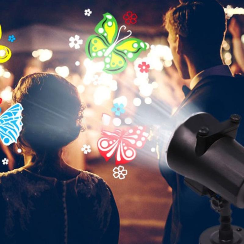 Lawn Lamps High Light LED Garden ProjectorOutdoor Waterproof Lights Holiday Landscape Decoration Spotlight Lamp For Home