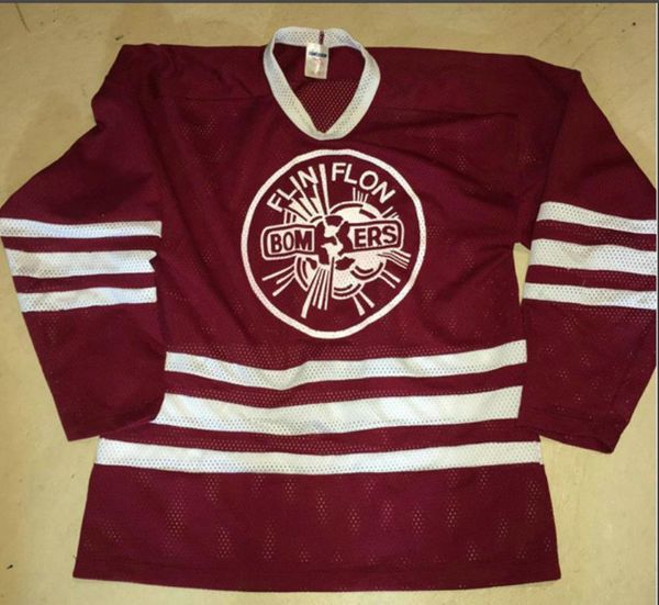 Custom Men Youth women Customize CHL WHL Flin Flon Bombers Jersey Hockey Jersey Size S-5XL