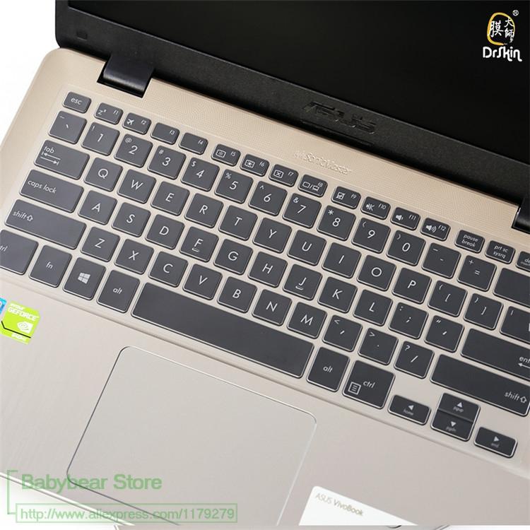 Keyboard Covers 14 Inch TPU Laptop Cover Protector Transparent For Asus Vivobook TP410 TP410U TP410UA TP410UR TP410UR8250 14&#039;&#039; PC