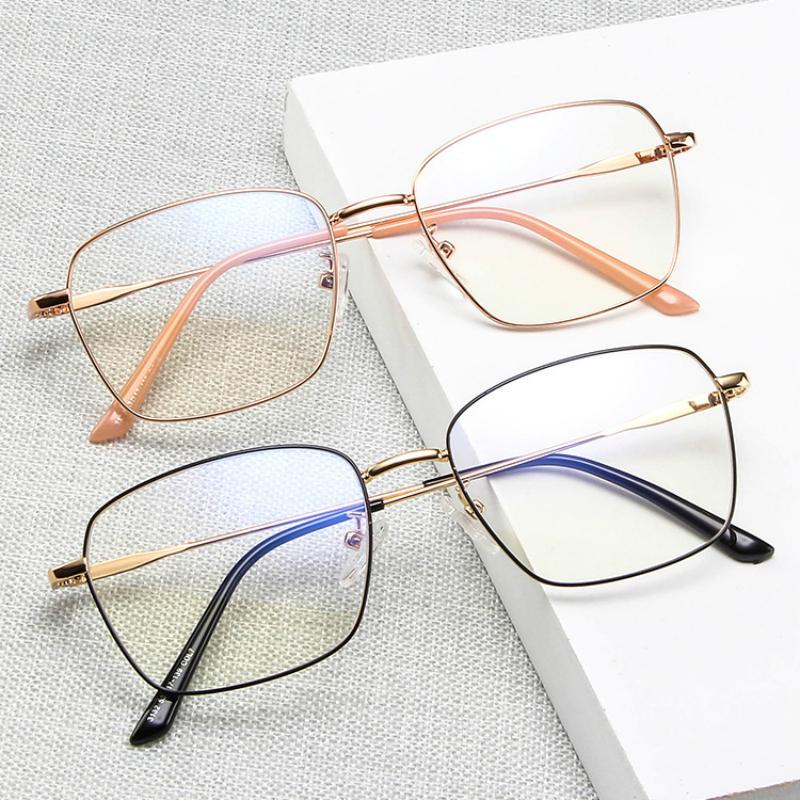 Fashion Sunglasses Frames Blue Light Blocking Lenses Optical Frame Prescription Computer Glasses Anti Rays Gaming Women Men Myopia 2021