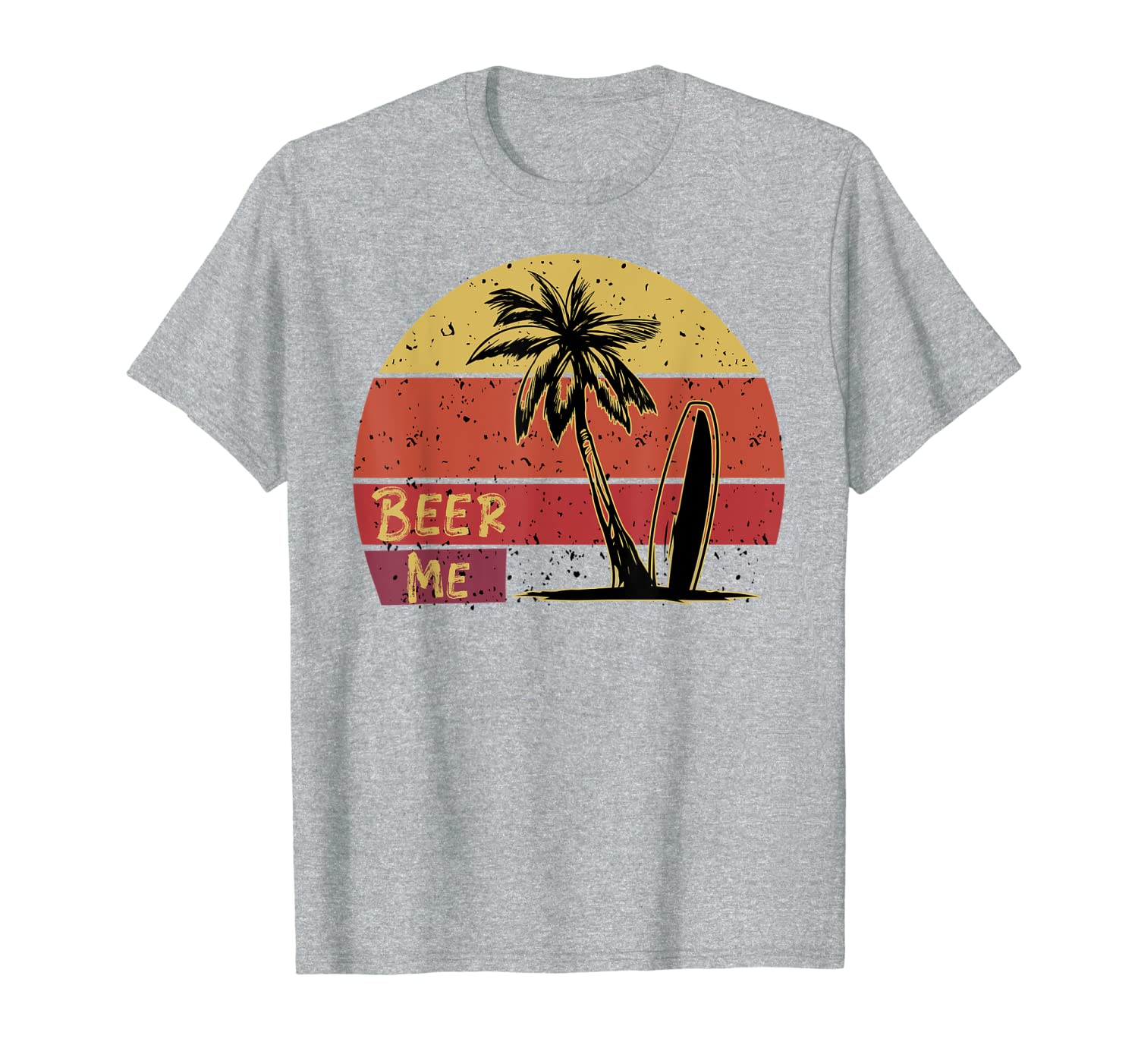 Beer Me Funny Retro Vintage 80s California Beach Themed Gift T-Shirt