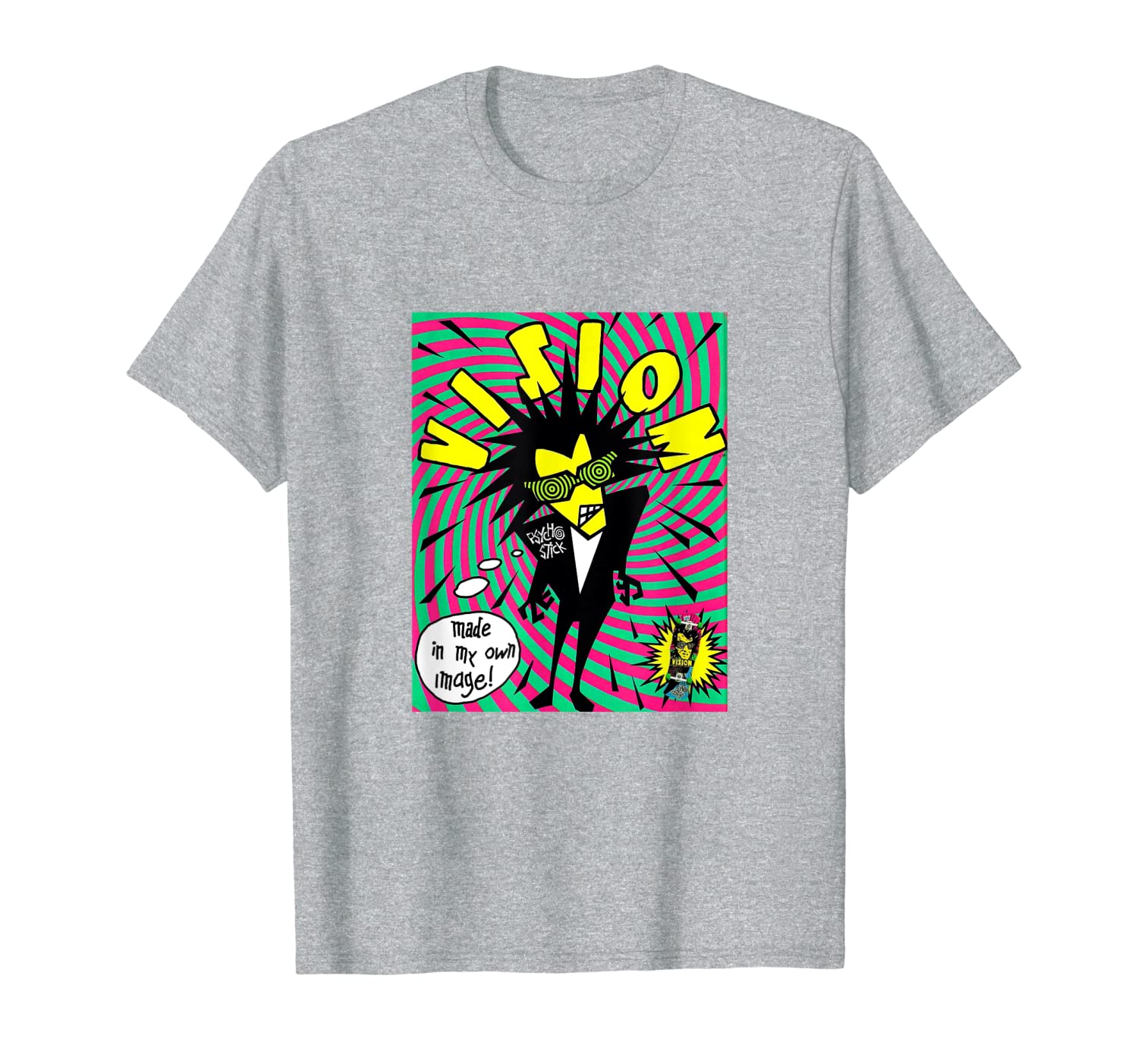 Vision Psycho Stick 1980&#039;s Skateboarding Shirt Vision Skate
