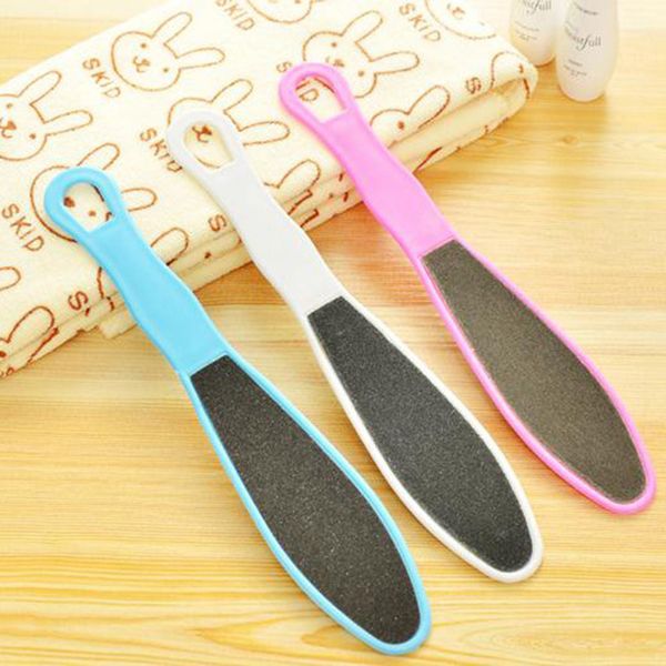 Double Side Durable Foot File Rasp Heel Grater Household Sundries Hard Dead Skin Callus Remover Plastic Pedicure Files Feet Graters Care Too