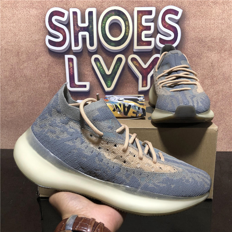 Top Quality Men Women Sport Running Shoes West 380 Alien Mist 3M Reflective Sneaker Clay Beluga Triple Black White Mens Womens Ootdoor Trainers Snea