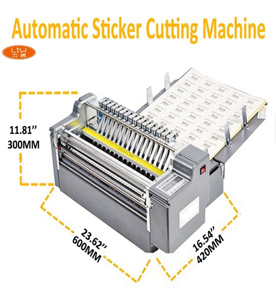 Industrial Equipment A3 plus size automatic paper sticker cuttimg machine Half-Cutting Label Cutter