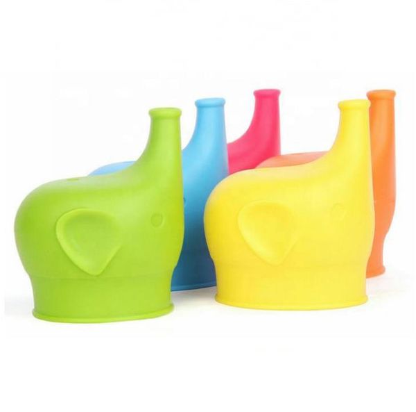 Kitchen Tool wine Pourer Stopper Silicone Creative Elephant Design Non-toxic Silicones Wines Bottle Caps Decanter Pourers SN5552