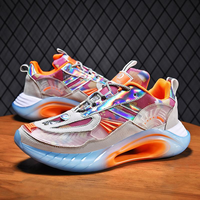 Youth sports running men&#039;s shoes multifunctional light trend breathable leisure fashion