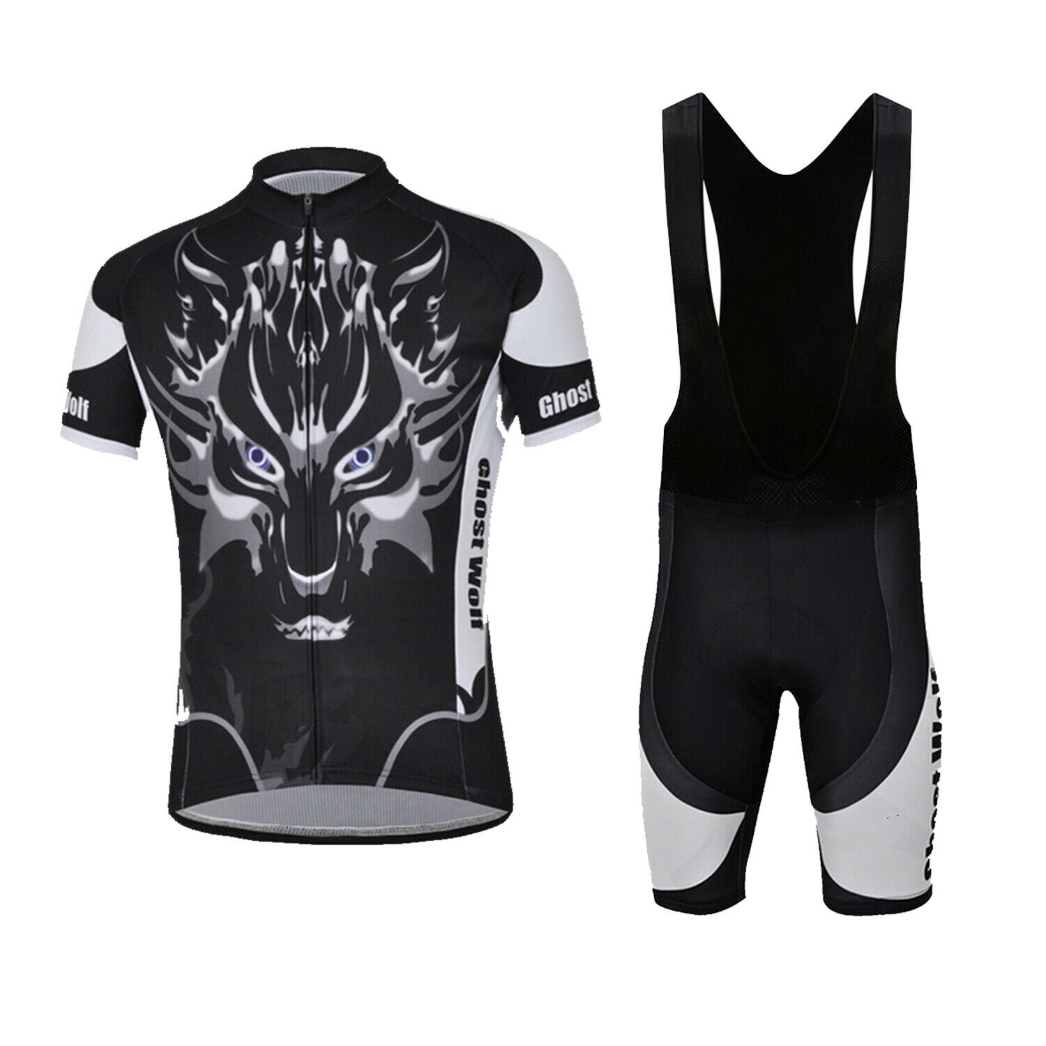 2021 Men&#039;s Road Bike Clothes Short Sleeve Cycling Jersey and Padded (Bib) Shorts Set Anti UV,Breathable,Quick Dry,Anti Shrink