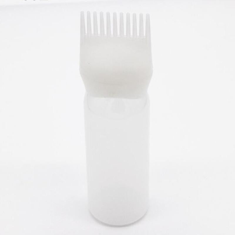 Electric Hair Brushes Women Styling Tool Portable Mini Handy Dye Bottle Applicator Brush Dispensing Salon Coloring Dyeing Comb