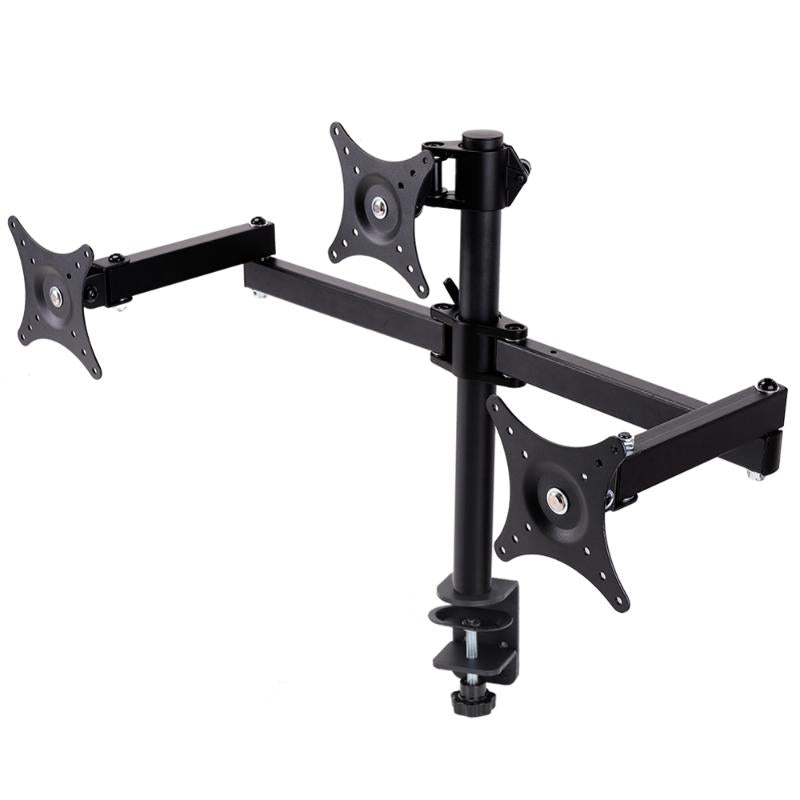 Cell Phone Mounts & Holders Monitor Holder 11 Lbs Capacity Per Arm Full Monitoring Triple Model TV Stand