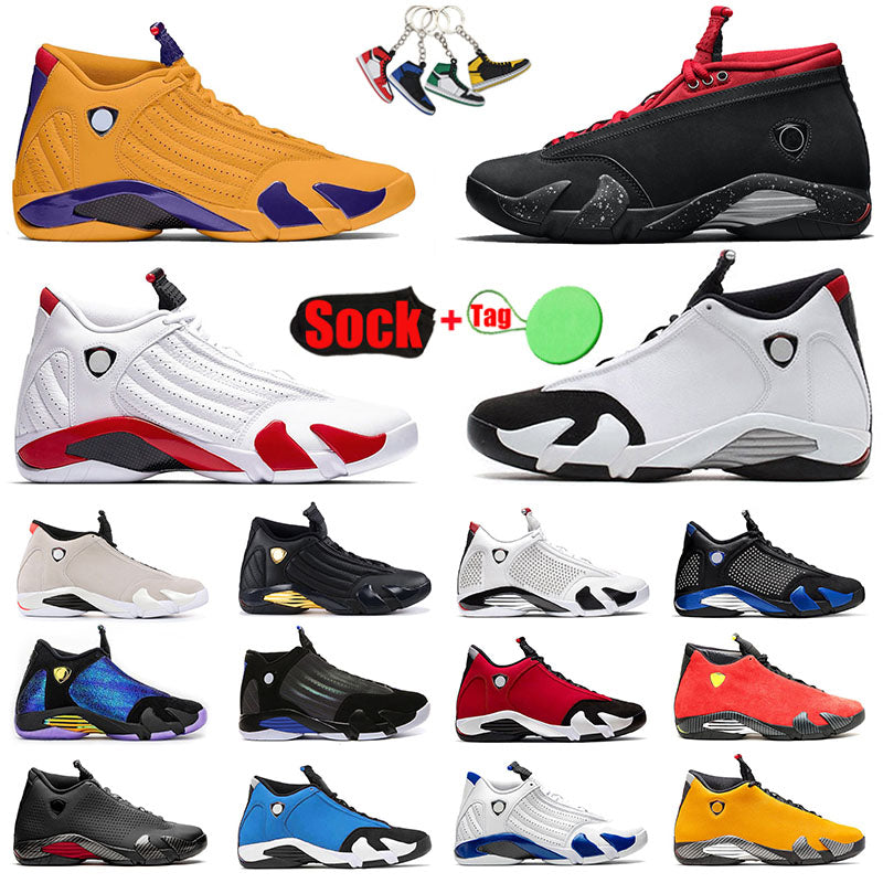 High Quality Basketball Shoes Jumpman 14 14s XIV Mens Sports Sneakers Gym Blue Red Doernbecher Black Ferrar University Gold Candy Cane Men Trainers