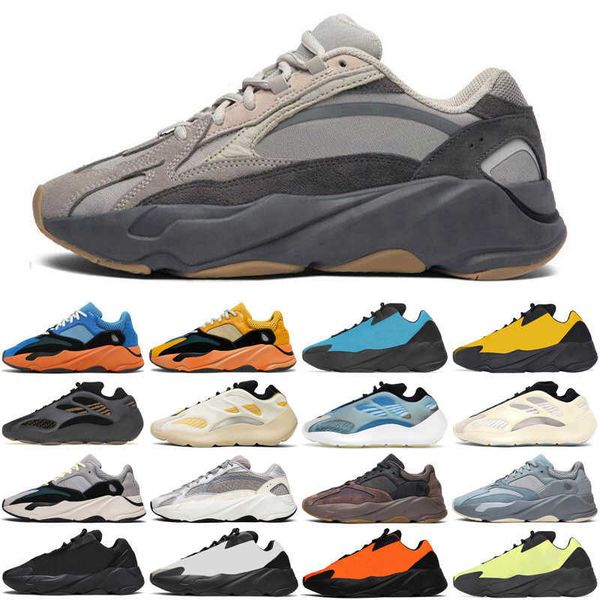Discount 700 V3 Bright Blue Cyan Men Women Running Shoes Honey Flux Cream Sun Clay Brown Safflower Static Mauve Azael Mens Trainers Sports