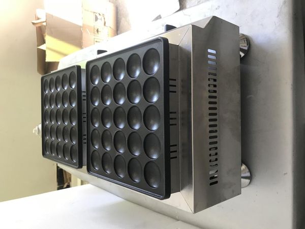 Bread Makers Commercial Gas Type 50 Holes Poffertjes Machine Mini Pancake Maker Baker In Kitchen Equipment