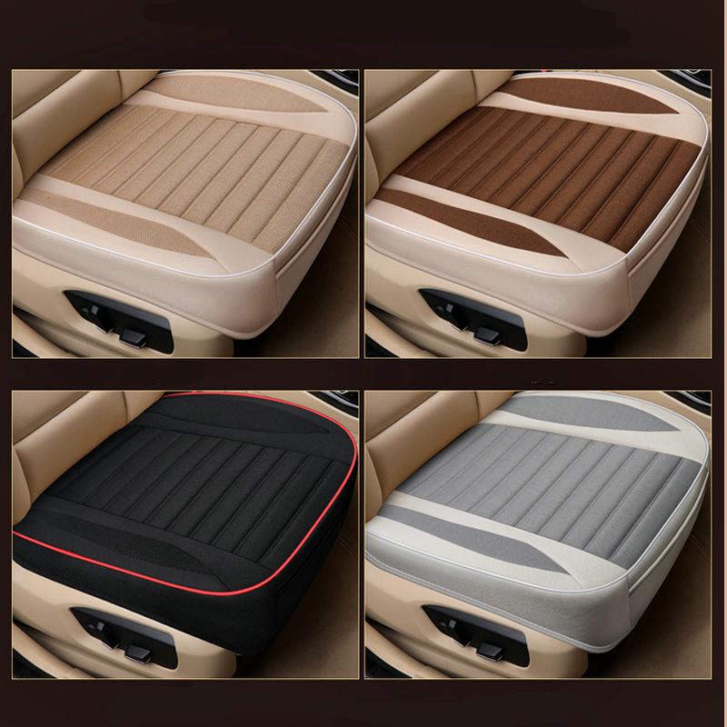 Car Seat Covers 9D 4Colors Accessories Cover Flax Cushion Four Seasons Universal Breathable Protection For Most Sedan