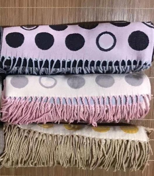 Winter Scarf Pashmina For Women Designer Scarves warm imitation Wool Long Shawl Wrap 6 colors