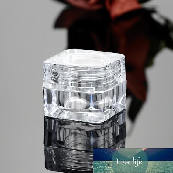 50PCS 5G Cosmetic Empty Jar Pot Eyeshadow Makeup Face Cream Container Bottle Acrylic for Creams Skin Care Products makeup tool Factory price