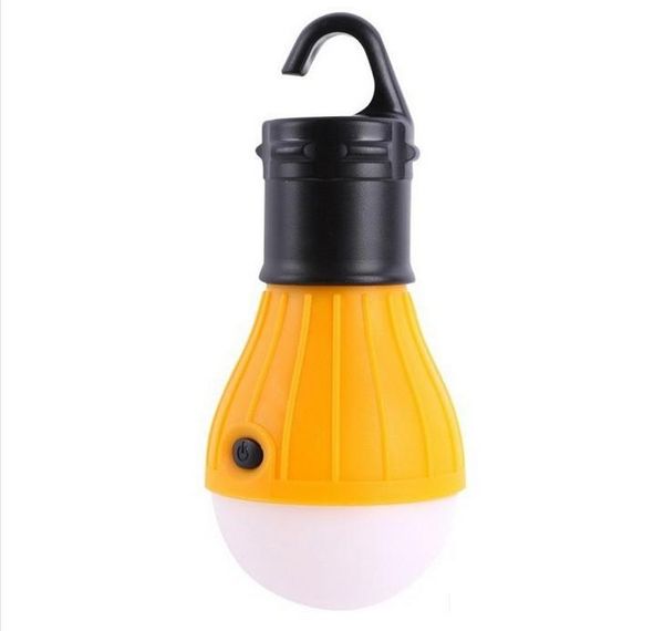Portable LED Lantern Tent Camp Light Bulb for Camping Hiking Fishing Emergency Lights, Battery Powered Lamp