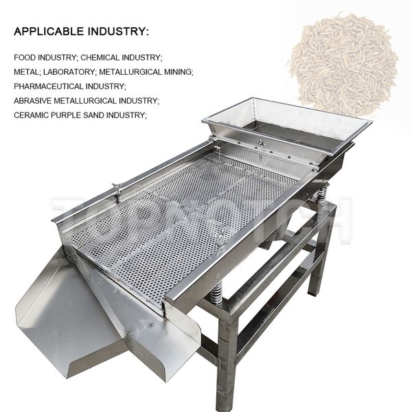 Grain Rice Wheat Grading Screening Machine Particle Sorting Screen