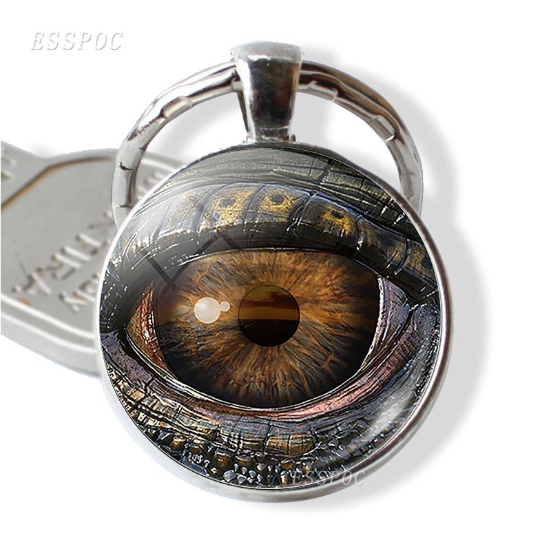 Keychains 1pc-set Keyring Galaxy Nebula Keychain Art Picture Glass Ball Key Chain Fasion Beauty Famous Eye Jewel Time Deluxe KG