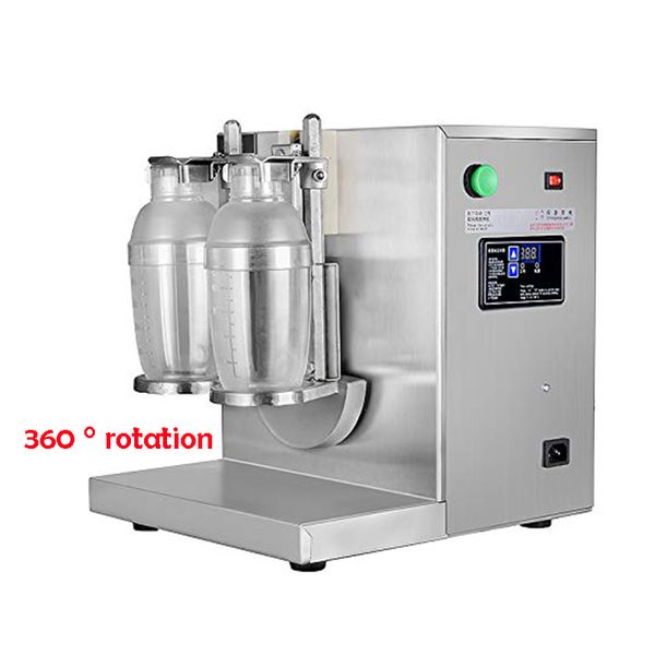 Double Cups Bubble-Boba-Milk Tea Shaker Shaking Machine Bubble Tea Machine for Restaurant Coffee Shop Beverage Stores