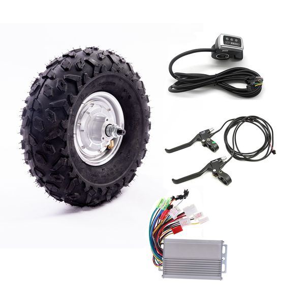 14.5&#039;&#039; Electric Bicycle Motor Wheel Bicicleta Electrica 24V36V48V 350W 500W 800W Scooter E bike Gearless 14.5 inch