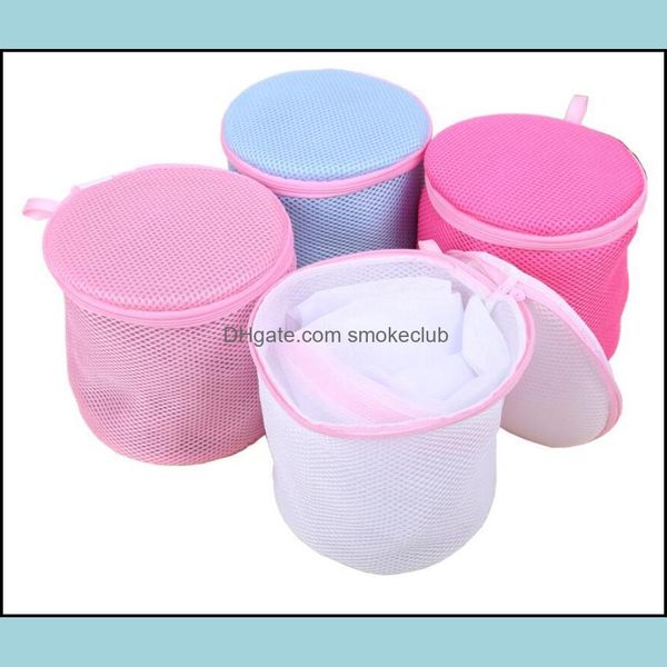 Clothing Racks Housekee Organization Home & Garden15*16Cm Clothes Washing Hine Laundry Bags Bra Aid Hosiery Shirt Sock Lingerie Saver Mesh N