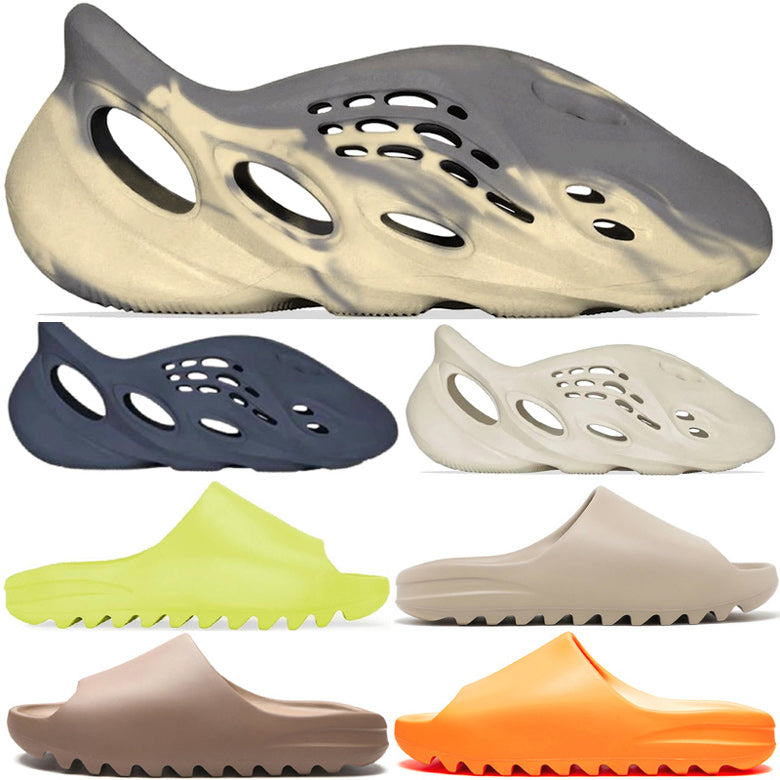 Ventilation Sandals Hole Shoes Men Slides Slipper size 13 Cream Clay Sand Ararat Mineral Blue Beach Enflame Orange Soot Bone Core Designers Summer R