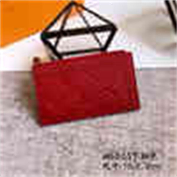 Key Brand Wallets Designer Compact Luxury Wallet M68339 Holders red Long card Chain holder Pouches coin Card purse Cases LEATHER PUR
