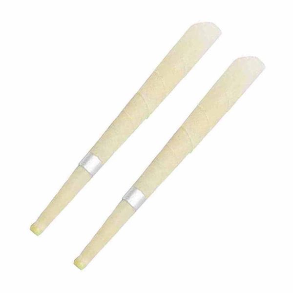 100% Pure Natural Beeswax Ear Candle Pure beeswax ear candle Horn wax corked thickened Health Therapy ear candle DH5868
