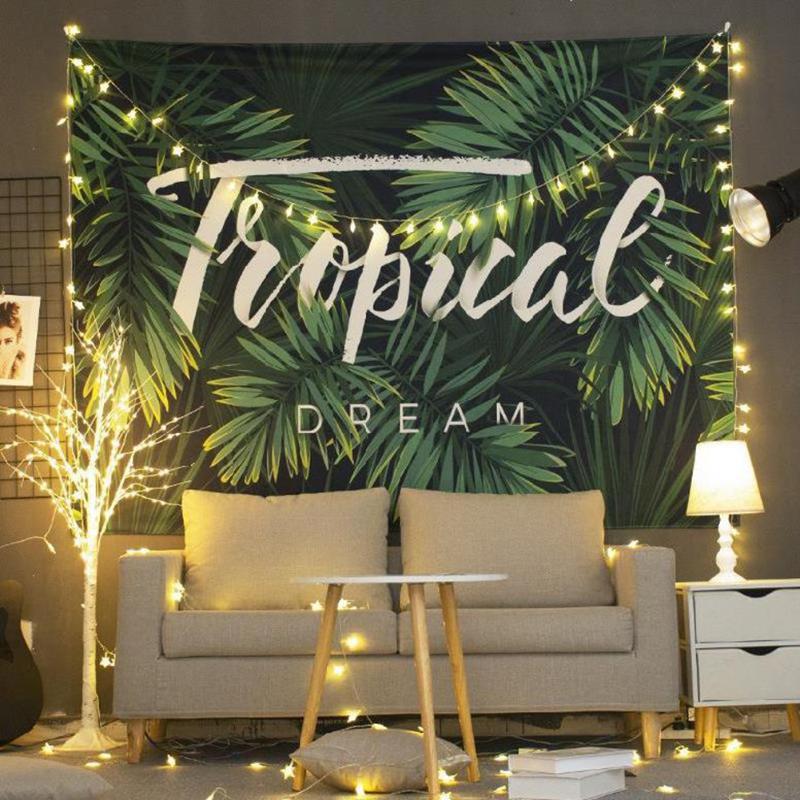 Party Decoration Wall Covering Cloth Large Area Internet Celebrity Background Lights Wall-mounted Room Kitchen Live