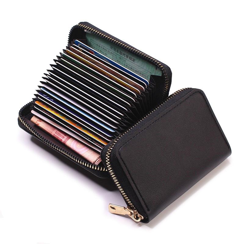 Card Holders Business Holder Wallet Women-men Black-pink-purple-blue-yellow-gray-red Bank-ID- 18 Bits Case