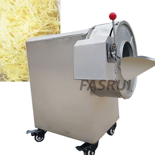 Multifunctional Automatic Chopped Machine Commercial Electric Potato Carrot Ginger Slicer Shredding Vegetable Cutting Maker