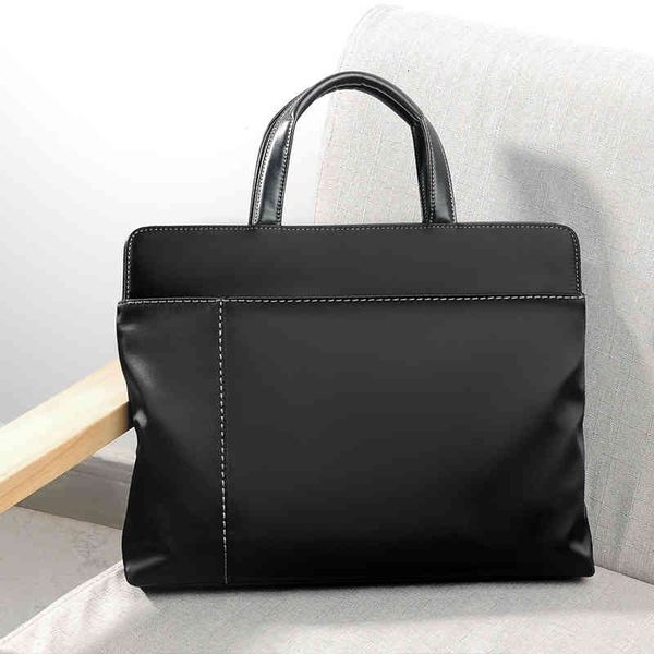 Handbag Men&#039;s Business Oxford Briefcase Horizontal Simple Youth Large Capacity Bag