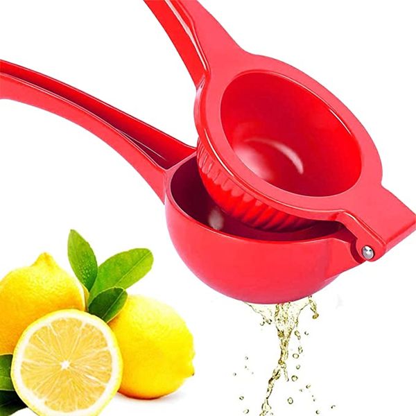 Premium Quality Metal Lemon Squeezer, Citrus Juicer, Fruit tools Manual Press for Extracting the Most Juice Possible