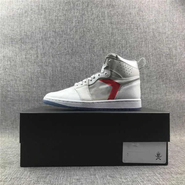 With Box 2021 Womens Mens Jumpman 1 1s Basketball Shoes Mid Atomic Orange Barely Familia Banned High OG Volt Twist Trainers SneakersFS4A