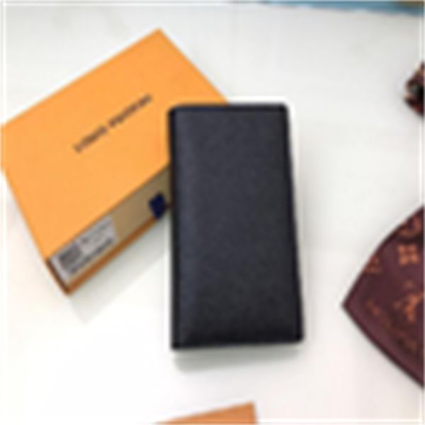 Cases Luxury M61283 Black Wallet Real Leather Compact Long Wallets Chain Wallet Pouches Key Card Holders Phone Brand Purse Designer Clutches