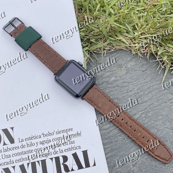 Luxury Embossed Leather Watch Strap Fits Smartwatch Series 1-7 | Available in Multiple Sizes (38-49 mm) | Sleek Design