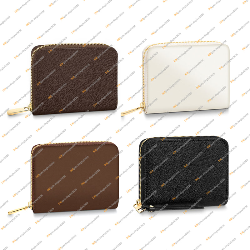 Ladies Fashion Casual Designer Mini Zipper Coin Purse Wallet Key Pouch M60067 N60229 N60213 N63070 M60574 M81388 M81270 M60152 TOP Mirror Quality Ca