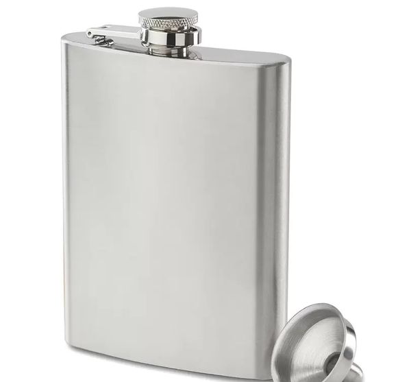 2021 8oz Primo 18-8 #304 Stainless Steel Premium High Quality-Heavy Duty Hip Liquor Flasks - Includes Funnel and Gift Box