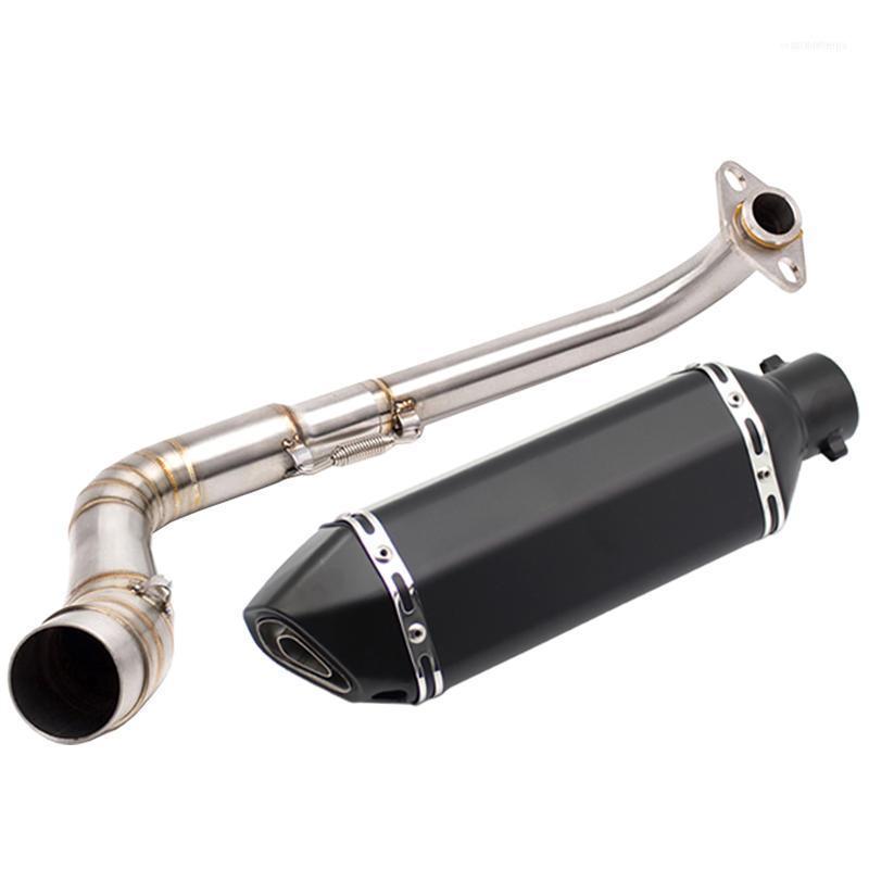 Motorcycle Exhaust System Nmax125 Nmax155 Link Pipe For N-MAX 125 155 2022 Escape Moto With Muffler Accessories1